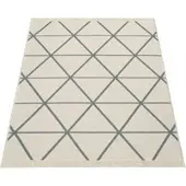 Tapis.fr Omkeerbaar tapijt Skyla grijs 140x200 cm