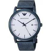 Giorgio Armani AR11025 LUIGI Blauw Herenhorloge