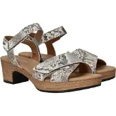 Gabor Sandalen met riem beige / kaki / wit