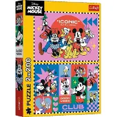 Trefl legpuzzel Disney vrienden 2x200 stukjes FSC Mix 70% kinderpuzzel.