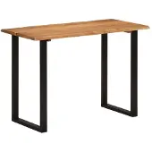 Syfax Eettafel 110x50x76 cm massief acaciahout