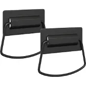 Syfax Kast Handvatten 2 st Zwart 85 x 45 mm Metaal