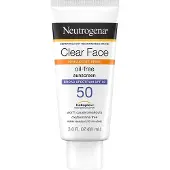 Neutrogena Clear Face Liquid Sunscreen Lotion SPF 50