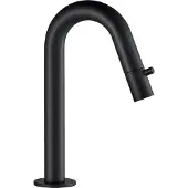 LOMAZOO Fonteinkraan Zwart- Koudwaterkraan - Toiletkraan - Wc Kraan [VICHY]