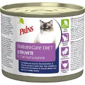 Prins Naturecare Diet Kattenvoer Nat Struvite & Calciumoxalate 200 Gr
