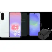 Samsung Galaxy A37 256GB Wit 5G + Basis Accessoirepakket