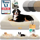 Aktiv shop GmbH Orthopedisch Hondenbed – XL – Creme