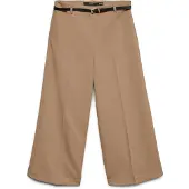 Vero Moda Elma Belt Culotte Wide Leg Hoge Taille Broek