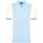 Blue industry De half zip polo |