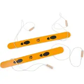 BS Toys Houten Loopski's voor twee personen