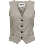 ONLY Bodywarmer 'ONLLIinda' taupe
