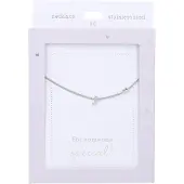 Depesche Kette, "Heart of Gold", zilverkleurig, met de letter J, voor dames