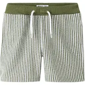Name it Broek olijfgroen / wit