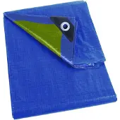 Velleman DEKZEIL - BLAUW/KAKI - STERK - 4 x 6 m