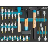 Hazet Dopsleutelbitset 163-534/37 - 37-delig - 4 – 22 - M5 – M18 - T20– T60