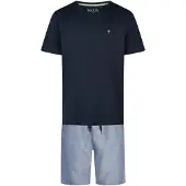 Phil&Co. Pyjama kort donkerblauw