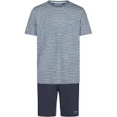 Phil&Co. Pyjama kort 'Fashionable' marine