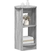 vidaXL Bijzetkast Grijze Sonoma 40 x 40 x 75 cm Geconstrueerd hout