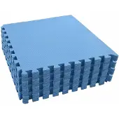 Syfax Zwembad Grondmat 24 st Blauw 8,64 ㎡ EVA Schuim