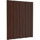 Syfax Dakpaneel 36 pcs Bruin 60 x 45 cm Gegalvaniseerd staal