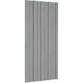Syfax Dakpaneel 36 pcs Grijs 100 x 45 cm Gegalvaniseerd staal