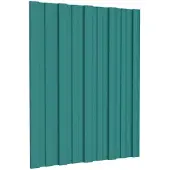 Syfax Dakpaneel 12 pcs Groen 60 x 45 cm Gegalvaniseerd staal