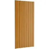 Syfax Dakpaneel 12 pcs Naturel 100 x 45 cm Gegalvaniseerd staal
