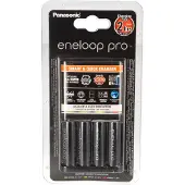Panasonic Eneloop Smart & Quick Lader BQ-CC55 + 1x4 AA 2500m