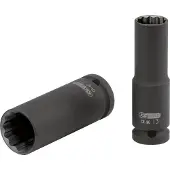 Ks Tools 1/2" doornut, 12-kant, kracht, lang, 10 mm (515.0942)