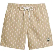 Urban Classics Zwemshorts donkerbeige / wit