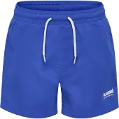 Hummel Sportieve badmode ultramarine blauw / wit