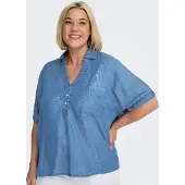 ONLY Carcharis Polo Dames Blauw 44