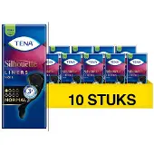 Tena 10x Silhouette Pads Black Normal 26 stuks
