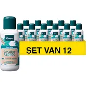 Kneipp 12x Mini Badschuim Goodbye Stress (100 ml)