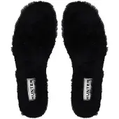 Hunter Luxe Schapenvacht Herenschoenen Zwarte Inlegzolen