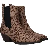 POSH by Poelman Enkellaarsjes Beige | Maat: 39