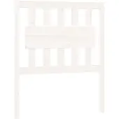 vidaXL Hoofdbord 80,5x4x100 cm massief grenenhout wit