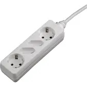 Hama Distribution Panel 4 Sockets Child-proof 1.4 M White
