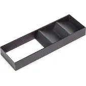 Emuca Orderbox 150x470 Schuine Organizer Voor Laden