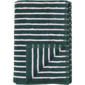 Scandi Living Drift badhanddoek 100x150 cm Groen-paars