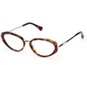 Max mara MM5185 53/15/140 Donker havana Voorzijde acetaat / metaal VROUW MM5185
