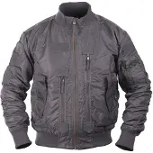 Mil-Tec US Tactical Aviator, stoffen jas ,Grijs (Urban) ,XL