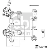 FEBI BILSTEIN 1003635 Fuseekogel