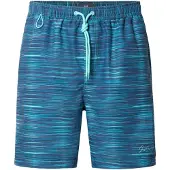 Jan Vanderstorm herren Zwemshort - 18 - donkerblauw - Plus Size