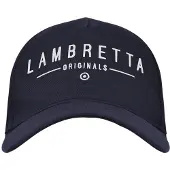 Lambretta Unisex Volwassen Originals Baseballcap (Marineblauw)