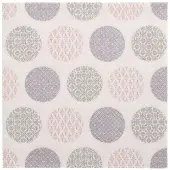 Papstar 50 Servetten ROYAL Collection 1/4 vouw 40 cm x 40 cm roze Rococo