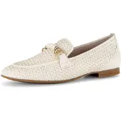 Gabor Instappers beige Leer Maat 38.5