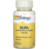Solaray Dlpa Dl-fenylalanine 500mg 60 Eenheden