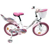 Volare Unicorn Kinderfiets - Meisjes - 16 inch - Wit