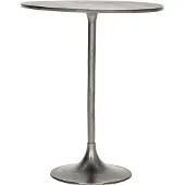 House Doctor Pan cafe tafel geborsteld zilver